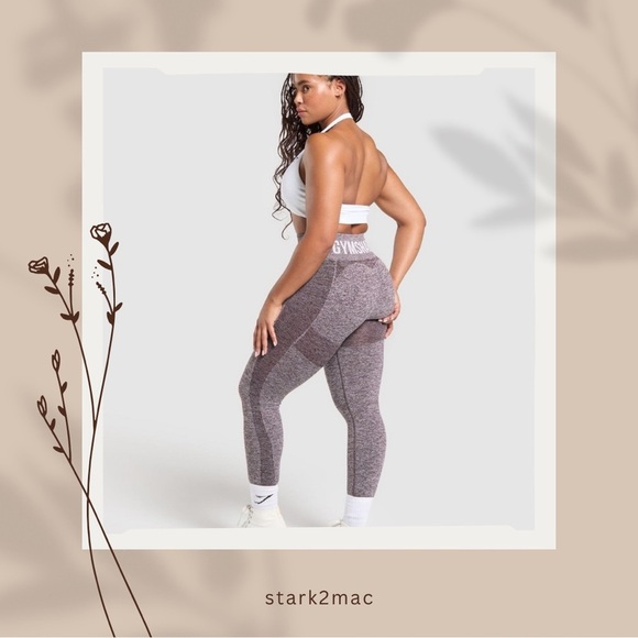 Gymshark Purple Leggings for Active Comfort - Picture 1 of 8